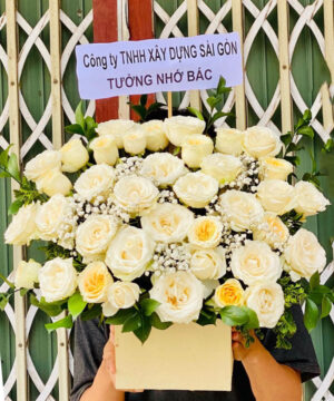 Giỏ hoa đám tang - 02