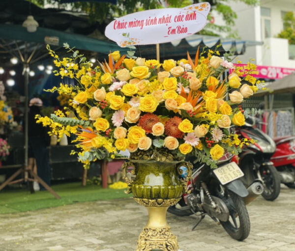 Giỏ hoa sinh nhật - 05