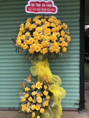 Kệ hoa khai trương - 10