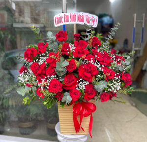 Giỏ hoa sinh nhật - 27